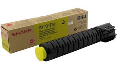 SHARP MX70GTYA MX5500 Yel. Toner (MX-70GTYA $DEL)