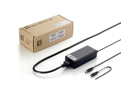 LEVELONE 48V DC POWER ADAPTER . CPNT (POW-4801)