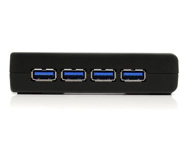 STARTECH 4 Port Black SuperSpeed USB 3.0 Hub	 (ST4300USB3EU)