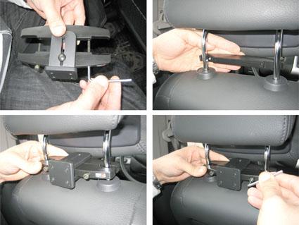 BRODIT Headrest mount  Fits (811010)