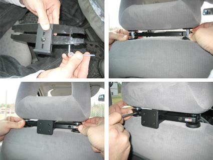 BRODIT Headrest mount  Fits (811030)