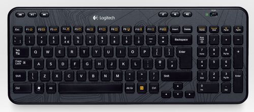 LOGITECH K360 Wireless Keyboard USB black - UK - NSEA (920-003082)