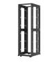 APC NetShelter AV 42U 600mm Wide x 825mm Deep Enclosure 10-32 Threaded Rails No Sides/ Roof/ Doors Black (AR3812)