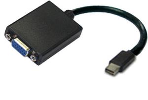 ACCELL Mini DisplayPort till VGA 20-p ha - 15-p ho 0,1m svart (B101B-002B)