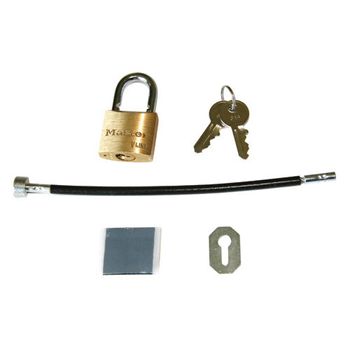 Chief PACLK1 - Säkerhets kit med hänglås och låsvajer (PACLK1)