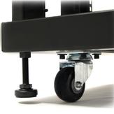 StarTech 25U Network Rack Cabinet on Wheels - 36in Deep - Portable 19in 4 Post Network Rack Enclosure for Data & IT Computer Equipment w/ Casters (RK2536BKF) - rack - 25U (RK2536BKF)