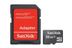 SANDISK SD CARD MICRO 32GB SDHC WITH ADAPTER MEM