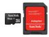 SANDISK SD CARD MICRO 16GB SDHC WITH ADAPTER MEM