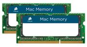 Corsair Mac Memory - DDR3 - 8 GB: 2 x 4 GB - SO DIMM 204-pin - 1066 MHz / PC3-8500 - CL7 - 1.5 V - ikke-bufret - ikke-ECC - for Apple iMac; Mac mini; MacBook; MacBook Pro