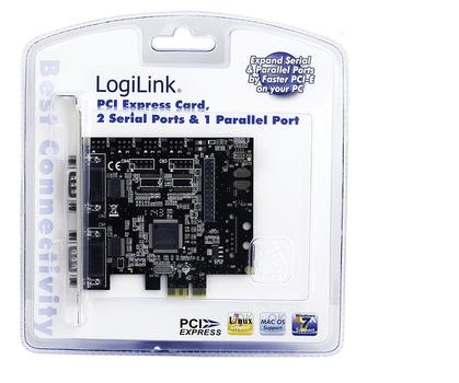 LOGILINK Parallel/ seriel adapter PCIe x1 (PC0033)