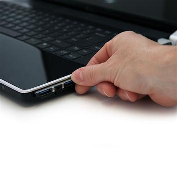 StarTech 2 Port Flush Mount ExpressCard 54mm SuperSpeed USB 3.0 Card Adapter with UASP - Dual Port Laptop ExpressCard USB 3 Controller (ECUSB3S254F) - USB-adapter - ExpressCard - USB 3.0 x 2 (ECUSB3S254F)