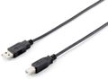 EQUIP USB 2.0 Cable A/B 1.8 m black