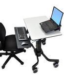 Ergotron TeachWell Mobile Digital Workspace vogn - Patented Constant Force Technology - for notebook / tastatur / mus - grafittgrå (24-220-055)