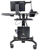 Ergotron TeachWell Mobile Digital Workspace vogn - Patented Constant Force Technology - for notebook / tastatur / mus - grafittgrå (24-220-055)