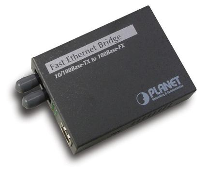 PLANET Konverter 10/100TX - 100FX ST MM Multimode 100Mbit ST (FT-801)