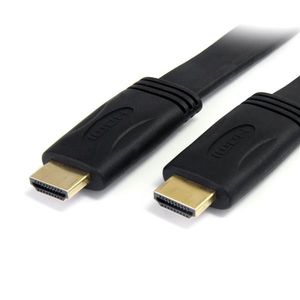 STARTECH "1,8m Flat High Speed HDMI Cable with Ethernet - Ultra HD 4k x 2k - M/M"	 (HDMIMM6FL)