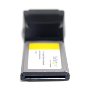 STARTECH Dual Port ExpressCard Gigabit Laptop Ethernet NIC Network Adapter Card (EC2000S)