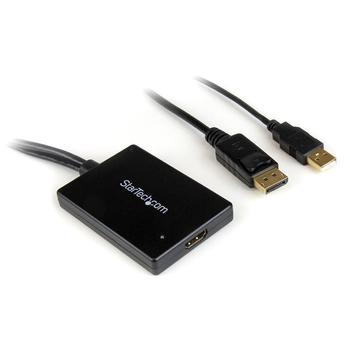 STARTECH DISPLAYPORT TO HDMI ADAPTER WITH USB AUDIO CABL (DP2HDMIUSBA)