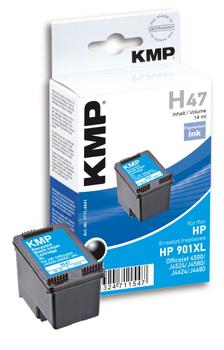 KMP H47 ink cartridge black comp. (1711,4541)