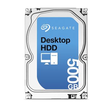 SEAGATE Desktop 7200 500GB HDD 7200rpm SATA serial ATA 6Gb/s 16MB cache 3,5inch BLK (ST500DM002)