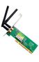 TP-LINK 300MBit/s WLAN-N PCI-Adapter, Atheros-Chipsatz, 2T2R, 2,4GHz, 802.11b/g/n, 2 removeable antennas
