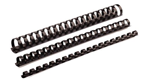FELLOWES Binding Comb A4 22mm Black (Pack 50) 5348103 (5348103)
