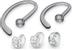 PLANTRONICS Ørekrok/ proppsett Savi 740/CS540 Reserve ørekrok- / proppsett W740/ CS540