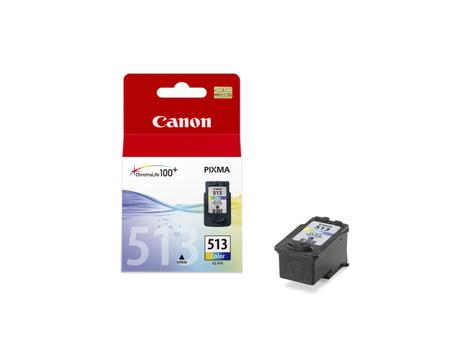 CANON CL 513 - Blekkbeholder - 1 x farge (cyan, magenta, gul) - 349 sider - blister with security (2971B009)