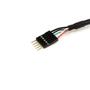 STARTECH 18IN INTERNAL 5 PIN USB IDC MOTHERBOARD HEADER CABLE M/F CABL (USBINT5PINMF)