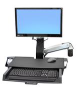 Ergotron StyleView monteringssett - for LCD-skjerm / tastatur / mus / strekkodeskanner - polert aluminium