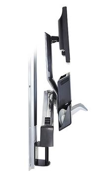 ERGOTRON SV Sit-Stand Combo System silve (45-270-026 $DEL)