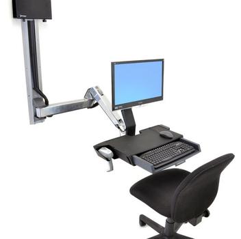 ERGOTRON SV Sit-Stand Combo System black (45-272-026)
