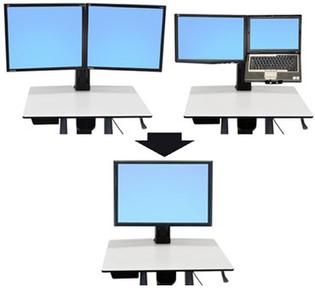 ERGOTRON Conv.Kit DUAL Combo to Single (97-607)