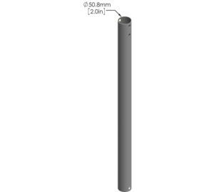 PEERLESS 50mm Extension Pole 1.0m (MOD-P100)