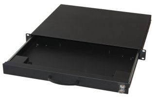 AIXCASE 48.3cm Tastaturschublade 1HE DE PS2&USB Trackb. schw (AIX-19K1UKDETB-B)