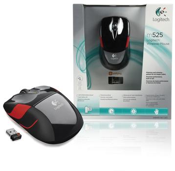 LOGITECH Wireless Mouse M525 Black (910-002583)