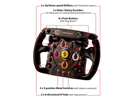 THRUSTMASTER Ferrari F1 Black Rf Steering (4160571)
