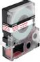 EPSON LC-4WRN9 Standard Red on White tape 12mm