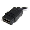 STARTECH 18 cm High Speed HDMI Adapter Cable - HDMI to HDMI Micro ? F/M	 (HDADFM5IN)