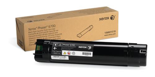 XEROX x - High capacity - black - original - toner cartridge - for Phaser 6700Dn, 6700DT, 6700DX, 6700N, 6700V_DNC (106R01510)