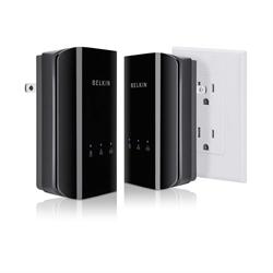 Belkin F5D4085 - Bro - HomePlug 1.0, HomePlug AV (HPAV) (en pakke 2) (F5D4085CR)