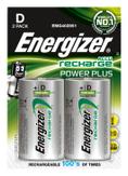 ENERGIZER Accu Recharge Power Plus - Batteri 2 x D - NiMH - (ladbare) - 2500 mAh (635675)