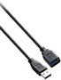 V7 USB3.0 A TO A EXT CABLE 1.8M BLACK M/F CABL