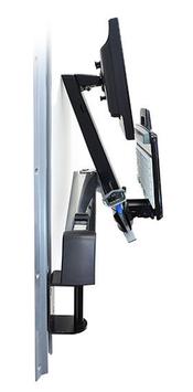 Ergotron StyleView monteringssett - Patented Constant Force Technology - for LCD-skjerm / tastatur / mus / strekkodeskanner / CPU - sitt-stå kombinasjonssystem - polert aluminium (45-271-026)
