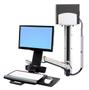 ERGOTRON SV Sit-Stand Combo System silve (45-271-026 $DEL)
