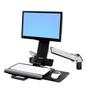 ERGOTRON SV Sit-Stand Combo System silve (45-271-026 $DEL)