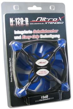 INTER-TECH COBA NITROX XTENDED N-120-B BLUE 120X120X25MM FAN ACCS (88885138)