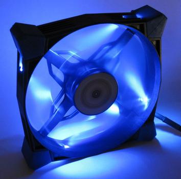 INTER-TECH COBA NITROX XTENDED N-120-B BLUE 120X120X25MM FAN ACCS (88885138)