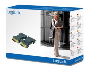 LOGILINK DVI Adapter DVI-I > HD DSUB St/Bu (AD0001)