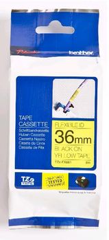 BROTHER Tape/36mm black on yellow f P-Touch (TZEFX661)